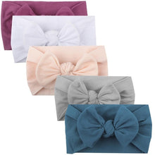 Load image into Gallery viewer, Hot Baby Headband Baby Girls Hair Accessories Toddler Turban Headband Hair Band Bows Accessories Headwear Chouchou Cheveux Fille
