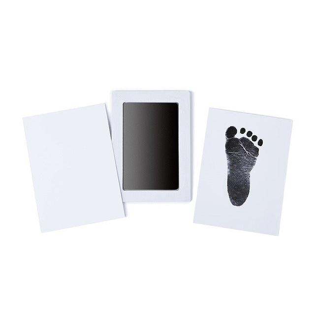 Baby Photo Frame with Handprint Footprint Inkpad